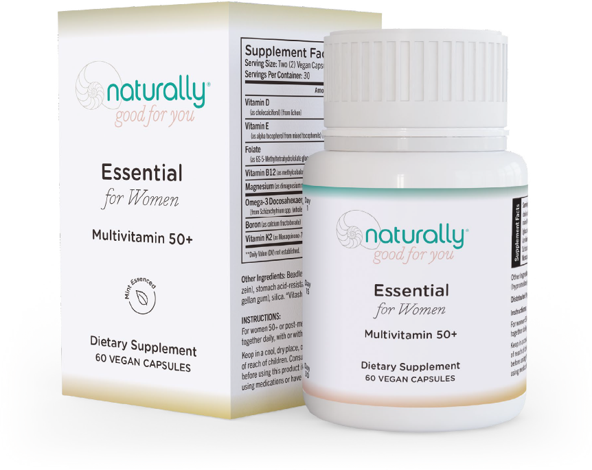 Naturally Vitamin Bottle & Box
